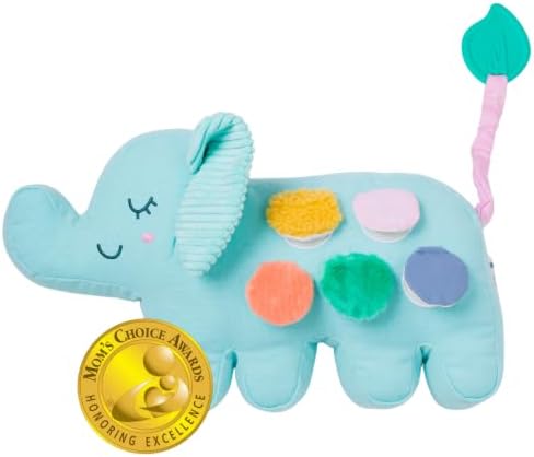 Birdsong Bilingual Baby Toy – Spanish & English Elephant Plush, Musical & Sensory Toy for Babies, Teaches First Verbs, Plays “Un Elefante” Lullaby, Baby Gift by Birdsong