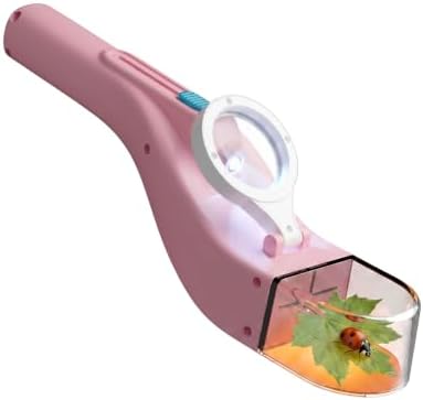 Baideluo Bug Catcher Kit for Kids 3-8 with Light & Magnifier (Pink) by BuyNow