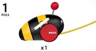 BRIO World - 30165 Pull Along Bumblebee | The Perfect Playmate for Your Toddler - Image 4