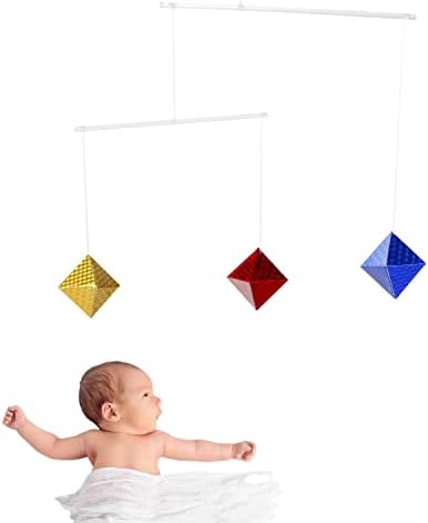 Gobbi Montessori Set - 4 Mobiles: Dancer, Octahedron, Bebe, Hanging - Image 5