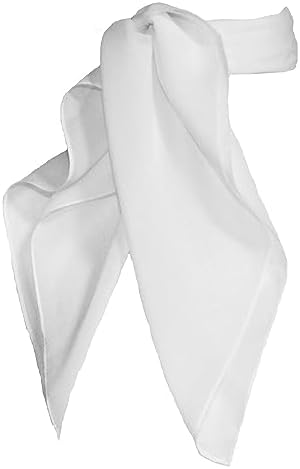 Hip Hop 50's Shop 1950s Retro Chiffon Neck Scarf Square Vintage for Women by HipHop50sShop