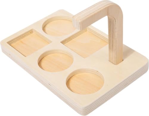 Adena Montessori 5-Shape Stacking Ring Toy, 12m+ - Image 7