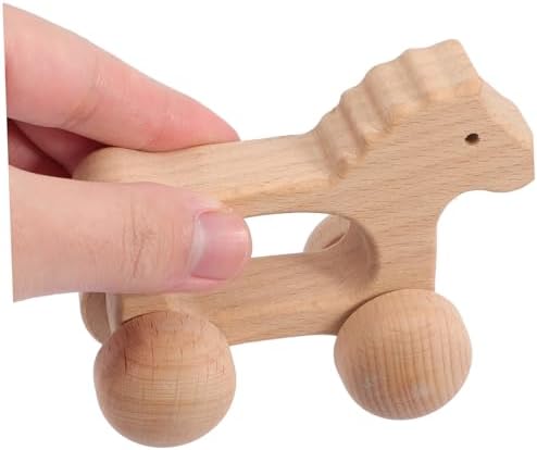Baby Wooden Push Car Toy for Toddlers and Infant Grasping - Image 4