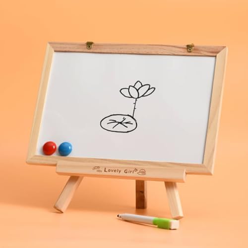 Montessori Wooden Mini Chalkboard Easel Set (Without Chalk) - Image 2