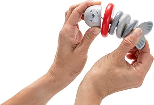 HABA 306691 - Rattle Figure Seal, Grasping Toy from 6 Months, Made in Germany - Image 3