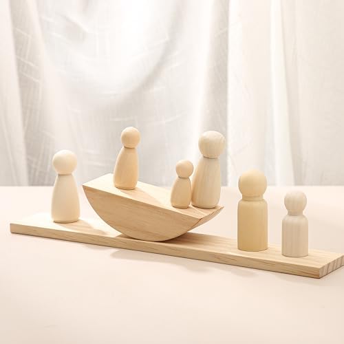 Wooden Math Counting Toy Montessori Learning Game for Kids 3+ - Image 6