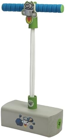 Flybar My First Foam Pogo Jumper for Kids Fun and Safe Pogo Stick for Toddlers, Durable Foam and Bungee Jumper for Ages 3 and up, Supports up to 250lbs, Robot by Flybar