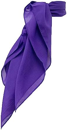 Hip Hop 50's Shop 1950s Retro Chiffon Neck Scarf Square Vintage for Women by HipHop50sShop