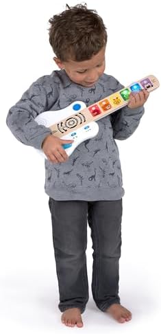 Baby Einstein Strum Along Songs Magic Touch Wooden Toy Guitar with Whammy Bar, Montessori Musical Learning Toy with Lights, 12mo+, Standard (Pack of 6) - Image 6