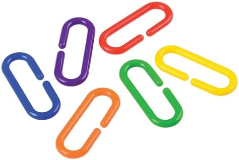Colorful Link ‘n’ Learn Links – 900-Piece Bucket – Counting, Sorting & Patterning Math Manipulatives for Preschool, Kindergarten, Homeschool – Ages 4+ - Image 5
