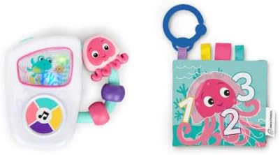 Baby Einstein Janet’s Sensational Sounds 2-Piece Musical Toy & Book Gift Set, Ages 3+ Months, for Boy or Girl by BabyEinstein