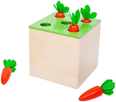 Adena Montessori 4 in 1 Wooden Play Kit for Babies 6-12 Months - Image 5