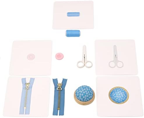 Montessori Language Materials Objects with Identical Cards Matching Game Minitures Flash Cards Cleaning Tools Hair Accessories Sewing Items (Hair Accessories) - Image 2