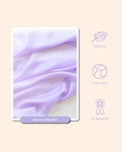 Sarah's Silks Playsilk - 100% Real Silk, Hand Dyed, Bright Colored Play Scarves | Montessori and Waldorf Toys for Dress up, Imaginative, and Pretend Play (35" x 35") - Image 2