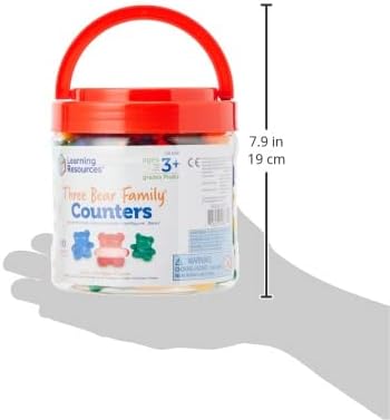 Learning Resources Three Bear Family Counters - Image 3
