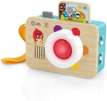 Baby Einstein + Hape Learning Lens Toy Camera for Pretend Play, Ages 6 Months and Up by BabyEinstein