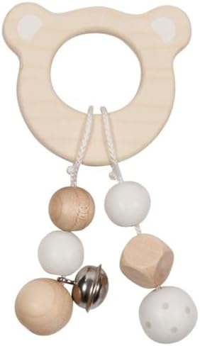 goki 65212 – Wooden Grasping Ring – Forming The Grip Reflex – Handmade – Made in Germany by GokiToysAmerica