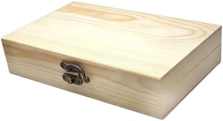 Wooden Coin Storage Box, Solid Wood Collector Case, Multi-Grid Design with Soft Padded Interior, 8.5 x 1.8 x 5.3 in, for Coin Collection & Display, Handmade, Gift Packaging by Unknown