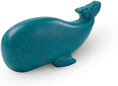 PlanToys® Wooden Whale Toy, Montessori Kids Ocean Animal Bath Play Set Fun by PlanToys