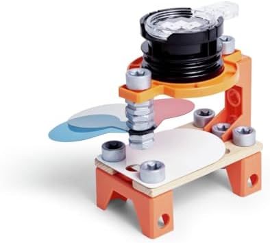 Hape Junior Inventor Optical Science Lab | 53 Piece STEAM Wooden Playset, Experiments & Reactions Science Kit for Kids 4+ Years (E3034A) - Image 3