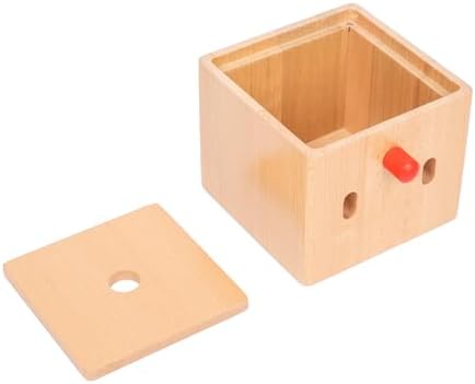 Adena Montessori Baby Full Wood Tissue Box Infant Toys for 6-12 Months Baby - Image 7