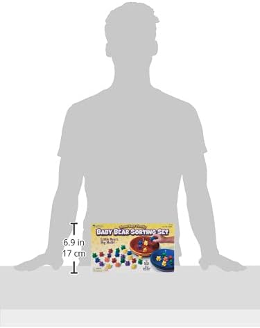 Learning Resources Baby Bear Sorting Set - Counting Toys, Color Recognition, Fine Motor Skills, 108 Pieces, Ages 3+ - Image 3