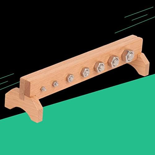 Montessori Nuts and Bolts Board for Kids Preschool Screw Educational Learning Material for 3 Years Up Kids - Image 3