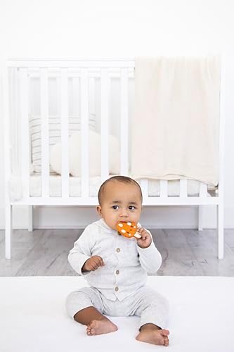 Pearhead Mushroom Silicone Baby Teether, Teething Toy for Babies 0+ Months - Image 4