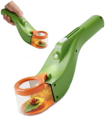 Bug Catcher Kit for Kids 6X Magnifying Glass, STEM Outdoor Exploration Toy by Baideluo