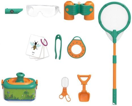 Curiosity Toy Set for Nature Watching Play with Goggles Binoculars Catching Tools and Learning Toy Family Outdoor Fun Curiosity Set - Image 7