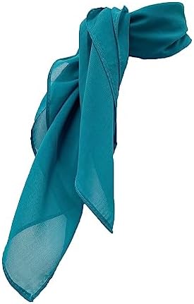 Hip Hop 50's Shop 1950s Retro Chiffon Neck Scarf Square Vintage for Women by HipHop50sShop