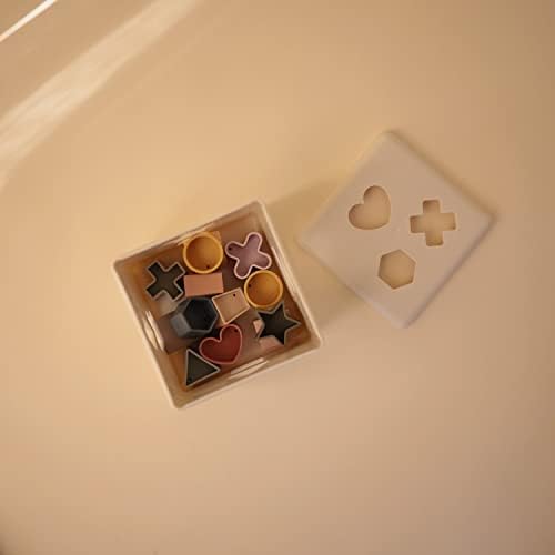 mushie Shape Sorting Box | Made in Denmark (10+ Months) - Image 2