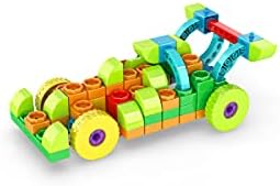 Engino QBOIDZ Racing Car, Building Blocks Ages 4+, STEM Kit for Boys & Girls, Building Toys, Preschool Educational Set, Kindergarten Toys Combining Fun with Learning (10 Models) - Image 4