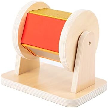 Adena Montessori Rainbow Spinning Drum, 6-12mo, Medium - Image 6