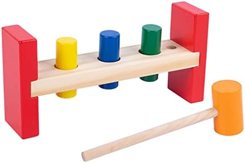 Fancyes Wooden Hammering Toy Pounding Toddler Playing by Fancyes
