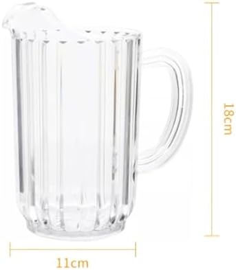Montessori Plastic Water Pitcher, Clear Water Jug with Spout & Handle, Small Pitcher for Toddler Self-Care - Image 7