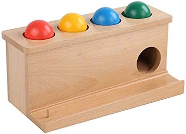 Adena Montessori Baby Push Object Permanence Ball Push Toy for 1 Year Toddler 2 Year Old - Image 5