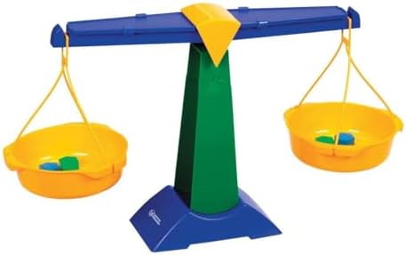 Learning Resources Pan Balance - Back to School, Homeschool, Math Toys, Teach Mass & Measurement, Ages 3+ by LearningResources
