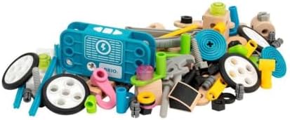BRIO Builder 34591 - Builder Motor Set - 120 Piece Construction Set STEM Toy with Wood and Plastic Pieces and a Motor for Kids Age 3 and Up - Image 3