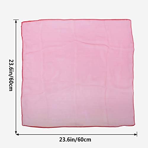 30 Pcs Sensory Scarves, Juggling Scarves for Kids, Square Dance Scarf Magic Movement Scarves Performance Props Accessories 24 by 24 Inch in 10 Colors - Image 7