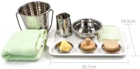 Table Washing Practical Life Set, Kids Cleaning Activity Kit - Image 2