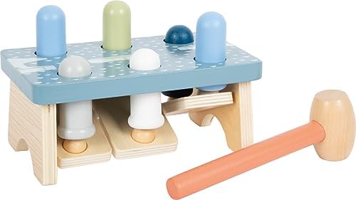 Small Foot Game Arctic Made of FSC 100%-Certified Wood, Hammer Bench for Kids Aged 1+ Years Old, 12448 by SmallFootWoodenToys