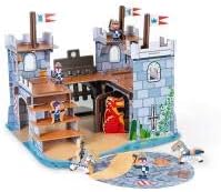 Janod Story Box - Fortified Castle Play Set - 9 Pieces - Ages 3+ - J08582 - Image 3
