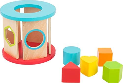 Small Foot Wooden Toys Motor Skills Toy Playset Collection with Pull-Along Zebra, Stacking Tower & Shape Sorting Games Designed for Children 12+ Months, Multi (11106) - Image 2