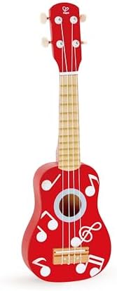 Hape Kid's Wooden Toy Ukulele in Multicolor by Unknown