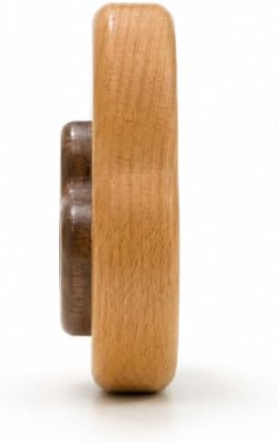 HippoToys Baby Teether Toys,Natural Wood Teething Toy for Babies 3-6 Months - Image 3