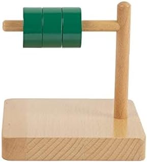 Adena Montessori Discs on Horizontal Dowel Montessori Toys for 12-18 Months Baby - Image 2