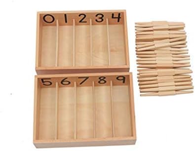 Adena Montessori Spindle Box with 45 Spindles - Image 4
