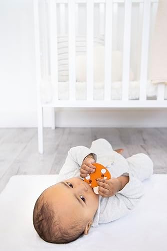 Pearhead Mushroom Silicone Baby Teether, Teething Toy for Babies 0+ Months - Image 6