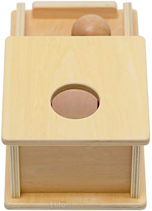 Elite Montessori Object Permanence Box with Tray and Ball - Image 5